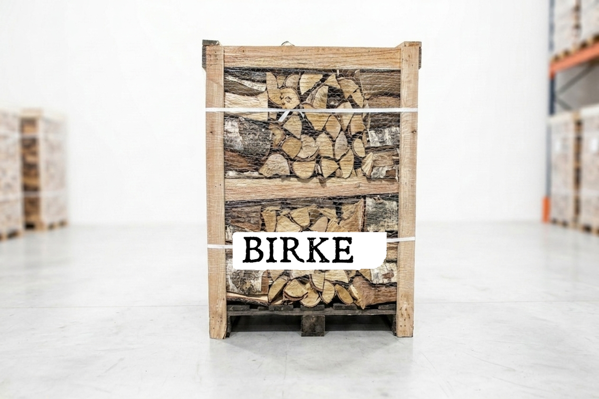 Brennholz Palette – Birke – 30/33 cm – kammergetrocknet – 2 RM