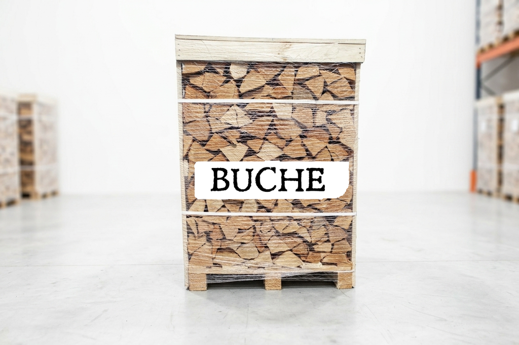 Brennholz Palette – Buche – 25 cm – kammergetrocknet – 1 RM