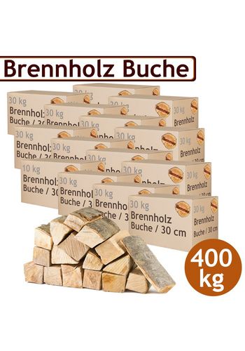 Kaminholz &amp; Brennholz gemischt – 500 kg | 60 % Hartholz / 40 % Weichholz | Kammergetrocknet