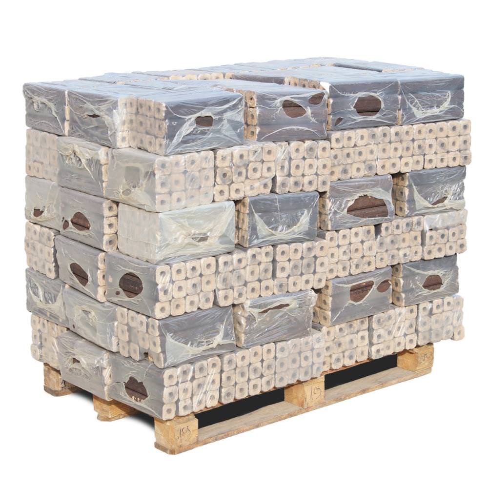 Pini Kay Standard Hartholzbriketts – 960 kg Palette