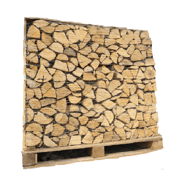 Brennholzpalette 25 cm – Ofenfertiges Hartholz für kleine Öfen und Kamine